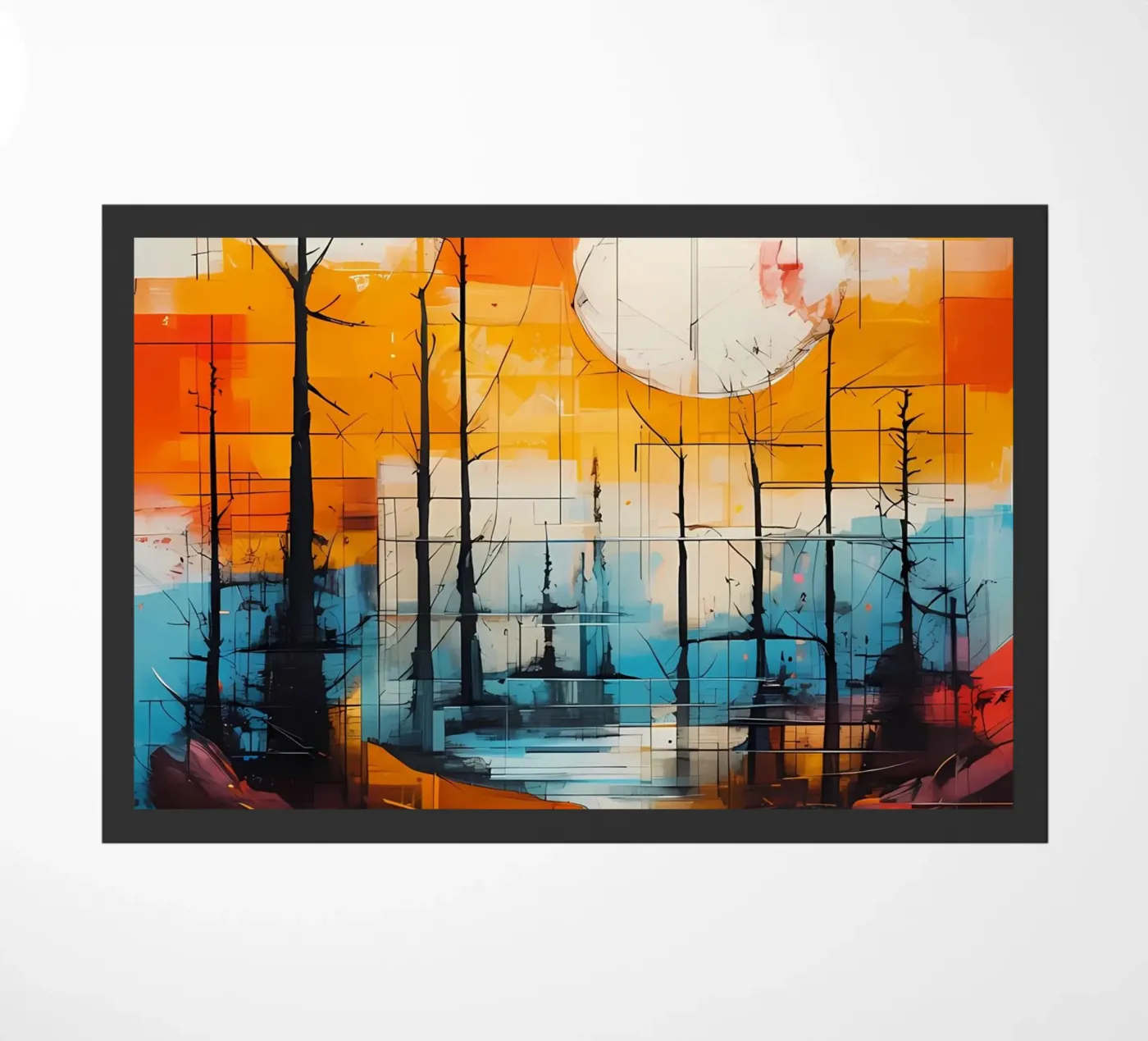 Sunset Reflection doormat by Artistic-shop