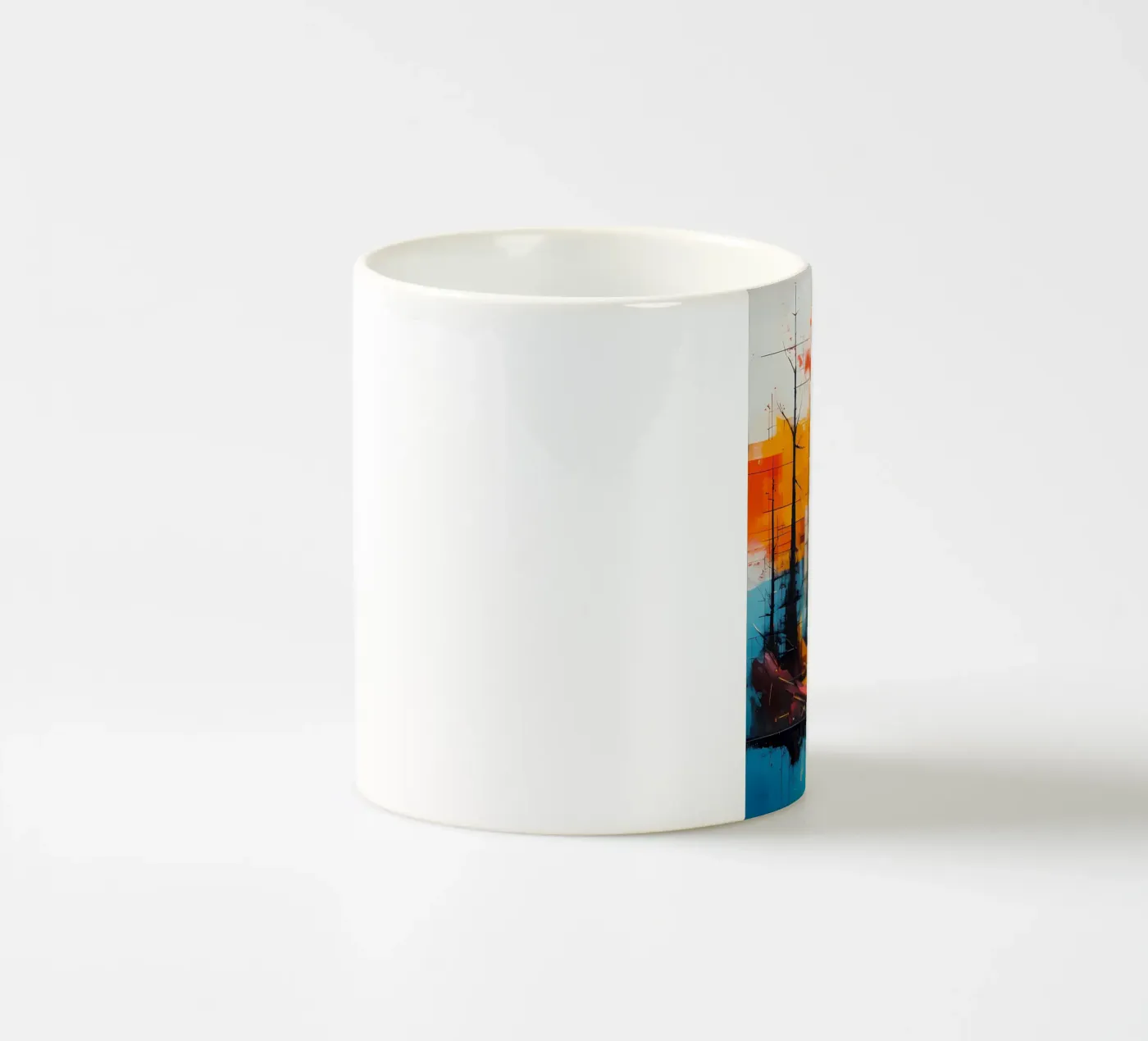 Sunset Reflection ceramic mug by Artistic-shop