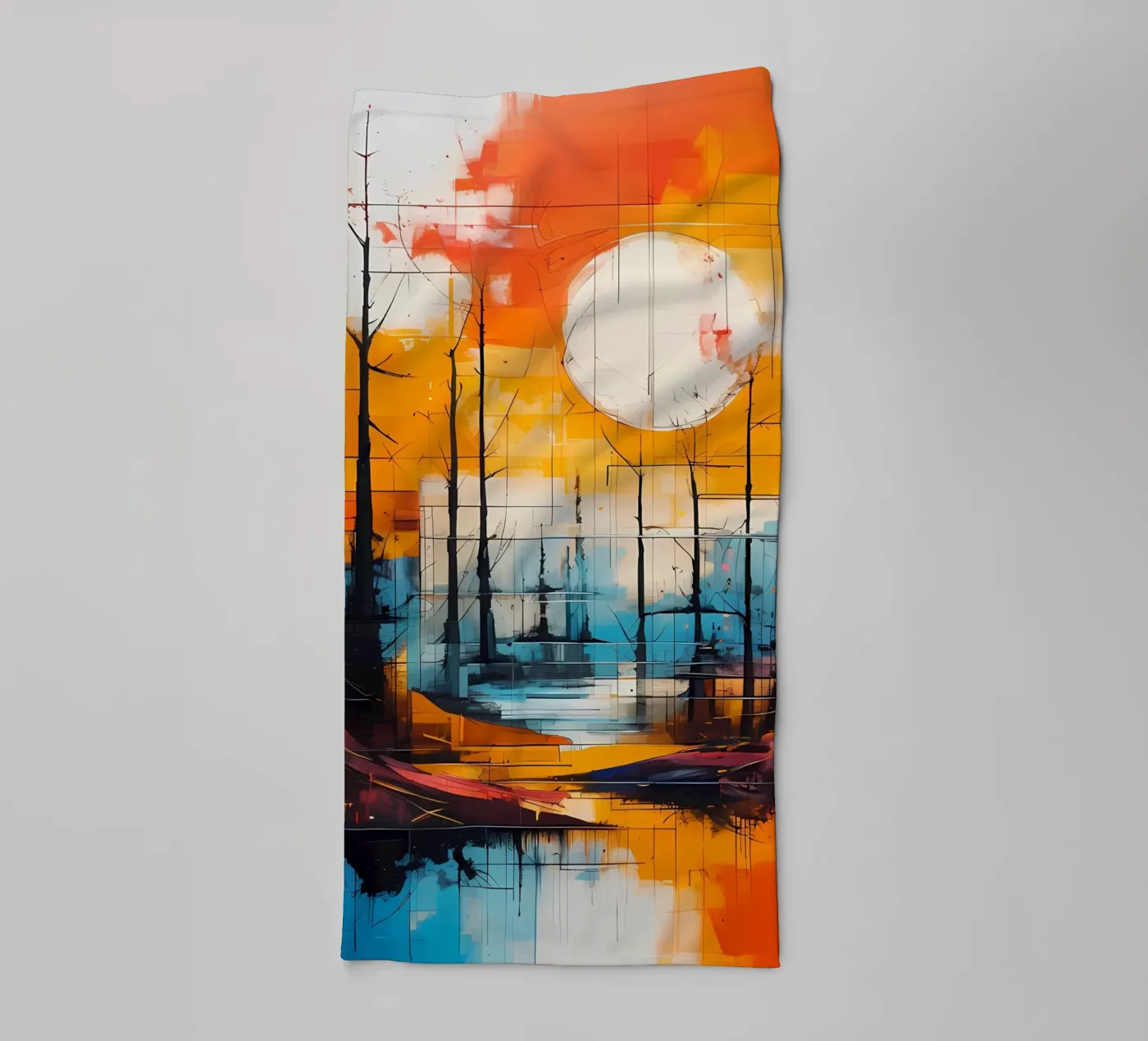 Sunset Reflection Handtuch von Artistic-shop