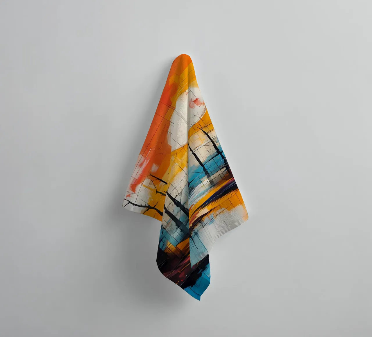 Sunset Reflection towel by Artistic-shop
