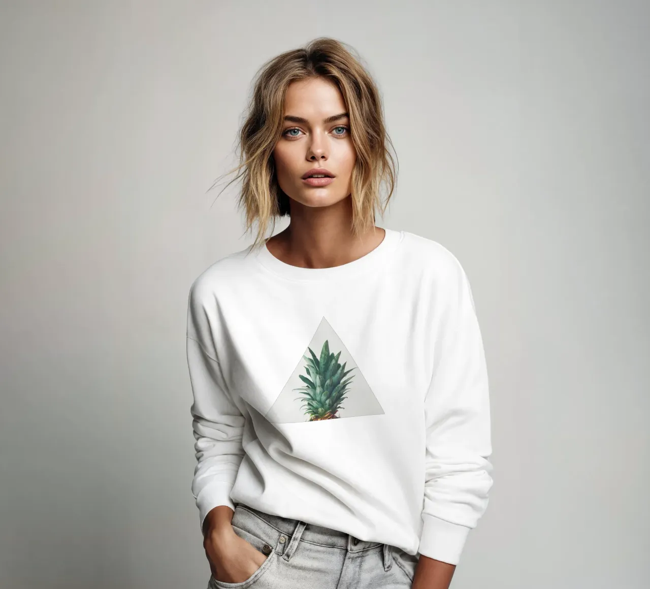 Ananas Top sweatshirt van Cassia Beck Photography