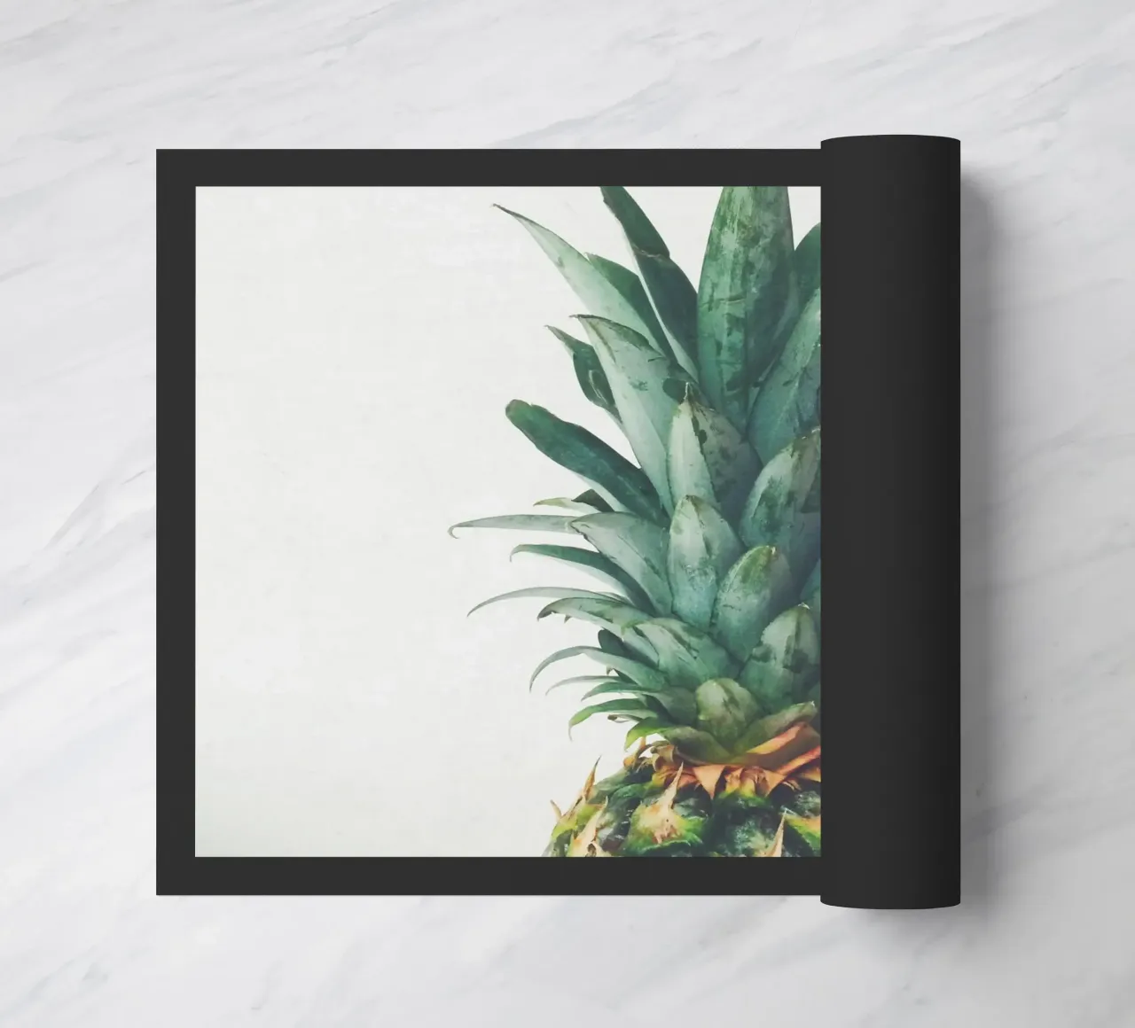Pineapple Top doormat by Cassia Beck Photography