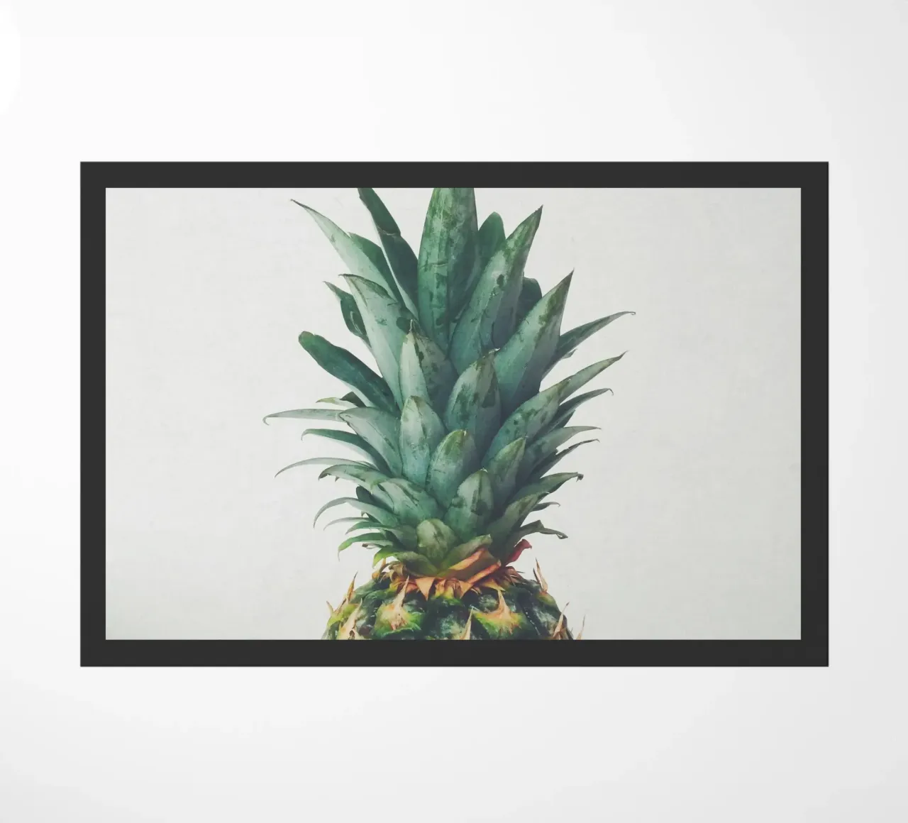 Pineapple Top doormat by Cassia Beck Photography