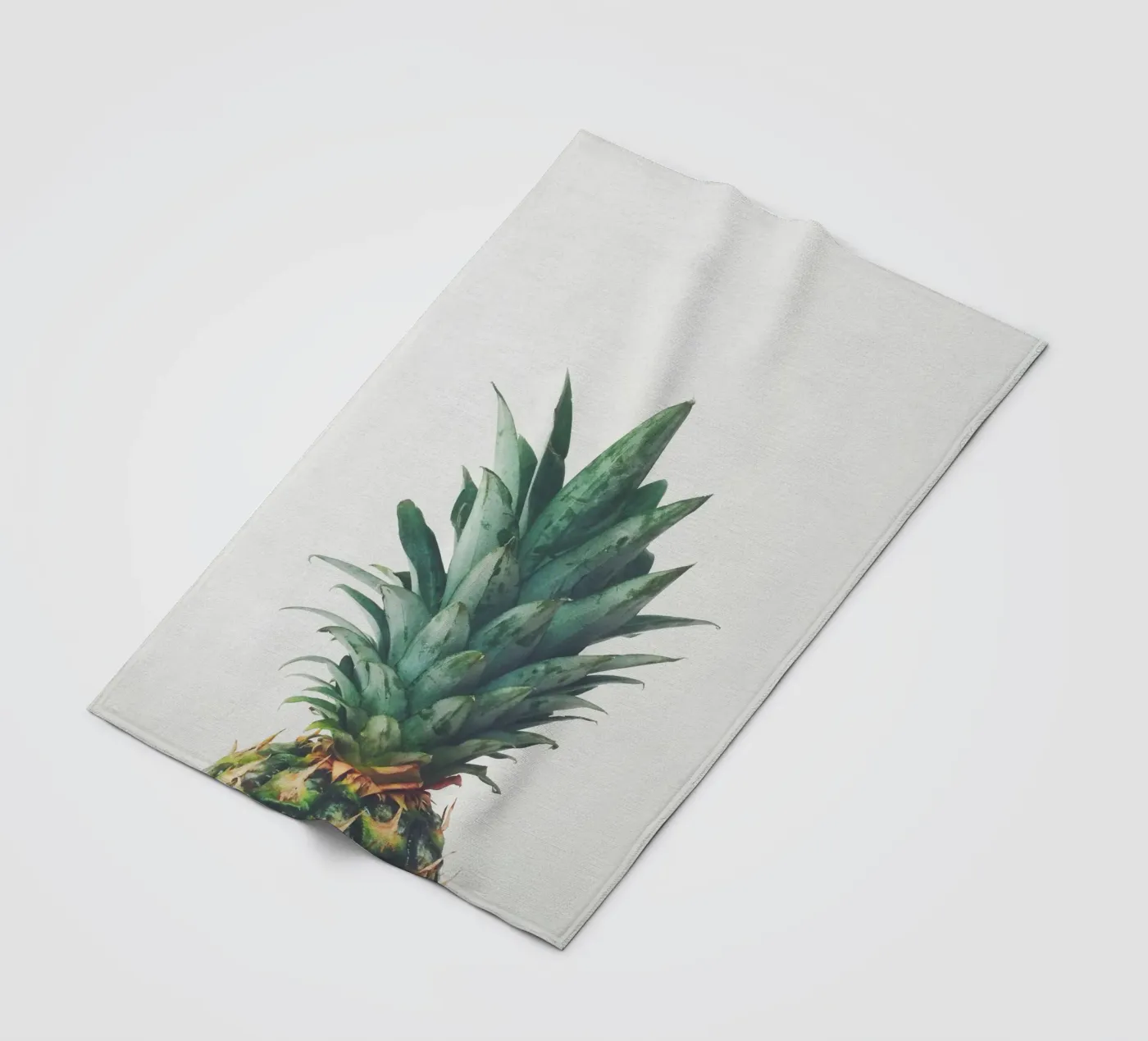 Pineapple Top fleece blanket by Cassia Beck Photography