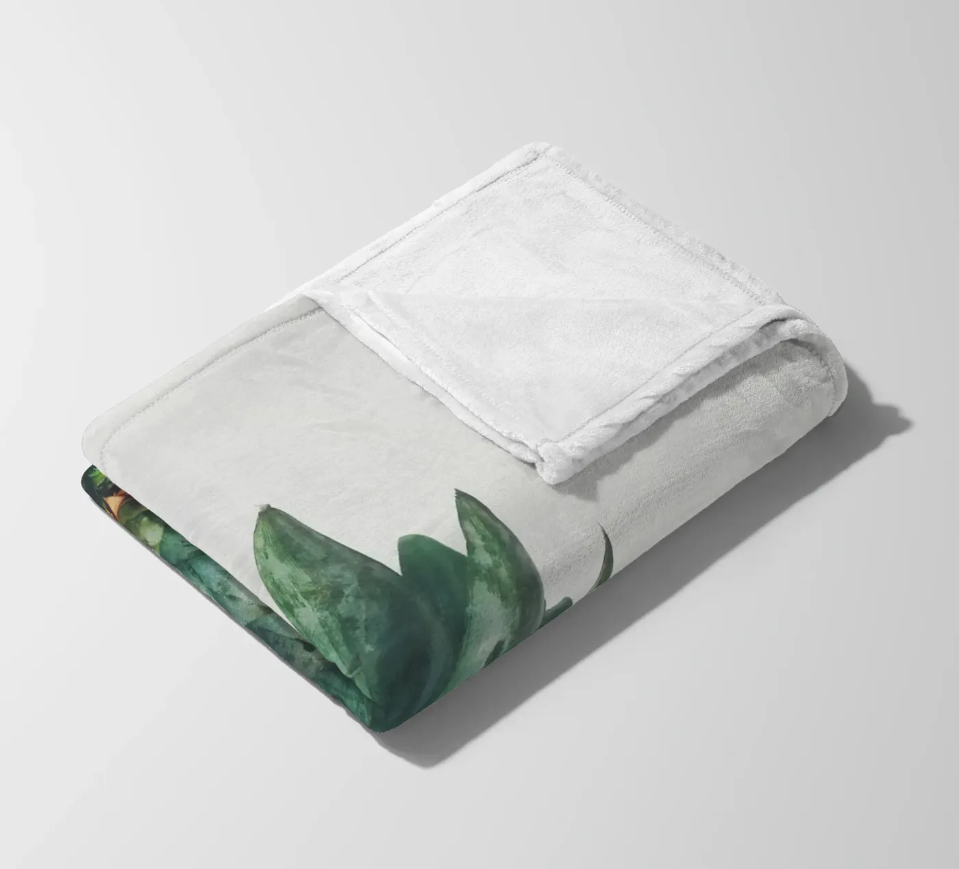 Pineapple Top fleece blanket by Cassia Beck Photography