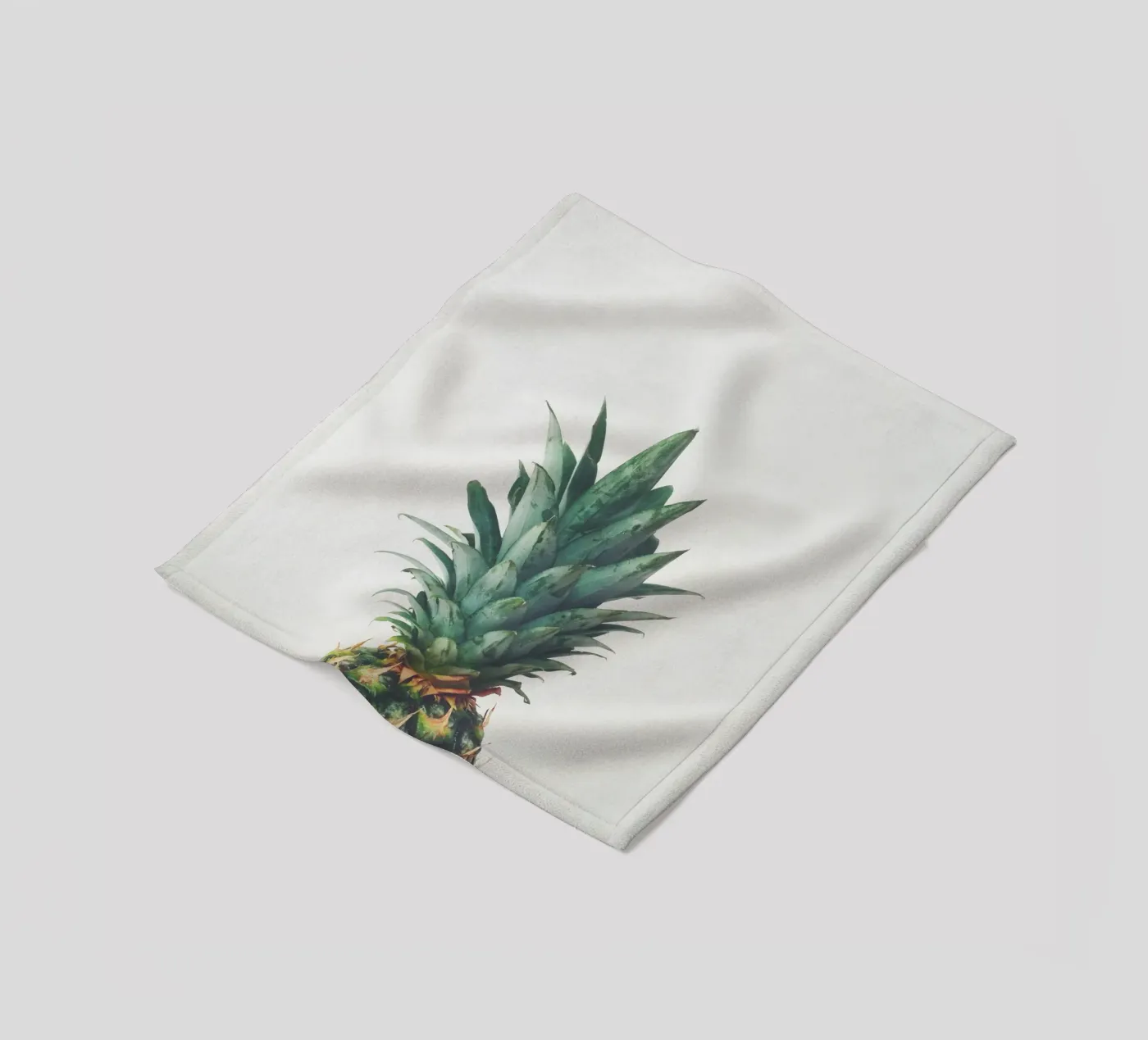 Pineapple Top fleece blanket by Cassia Beck Photography