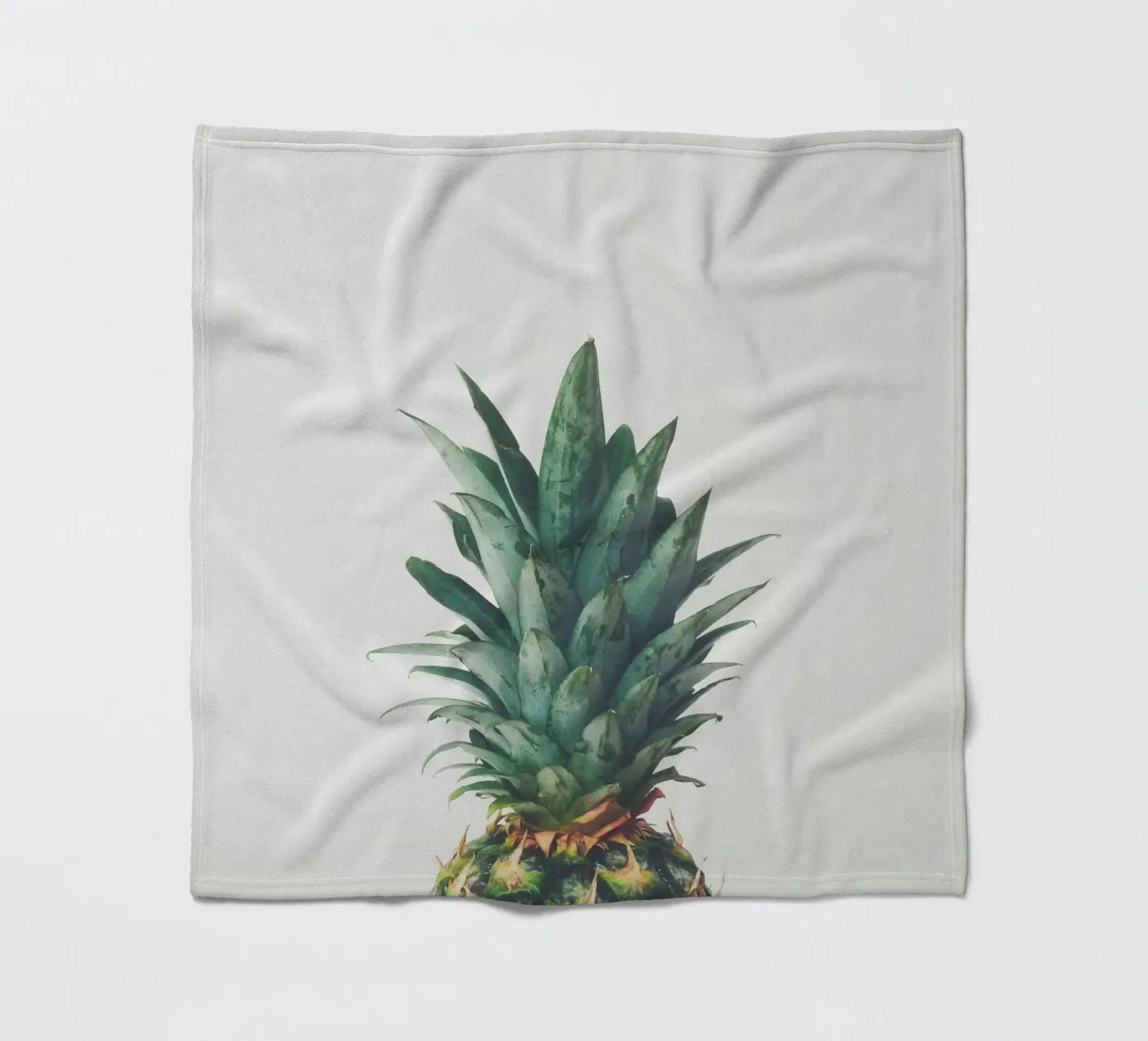 Pineapple Top fleece blanket by Cassia Beck Photography