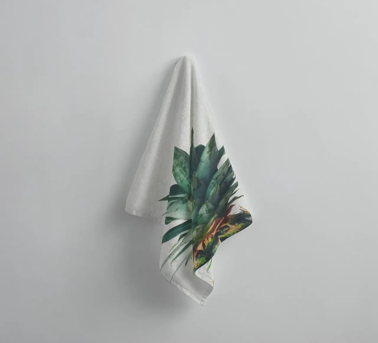 Ananas oben Handtuch von Cassia Beck Photography