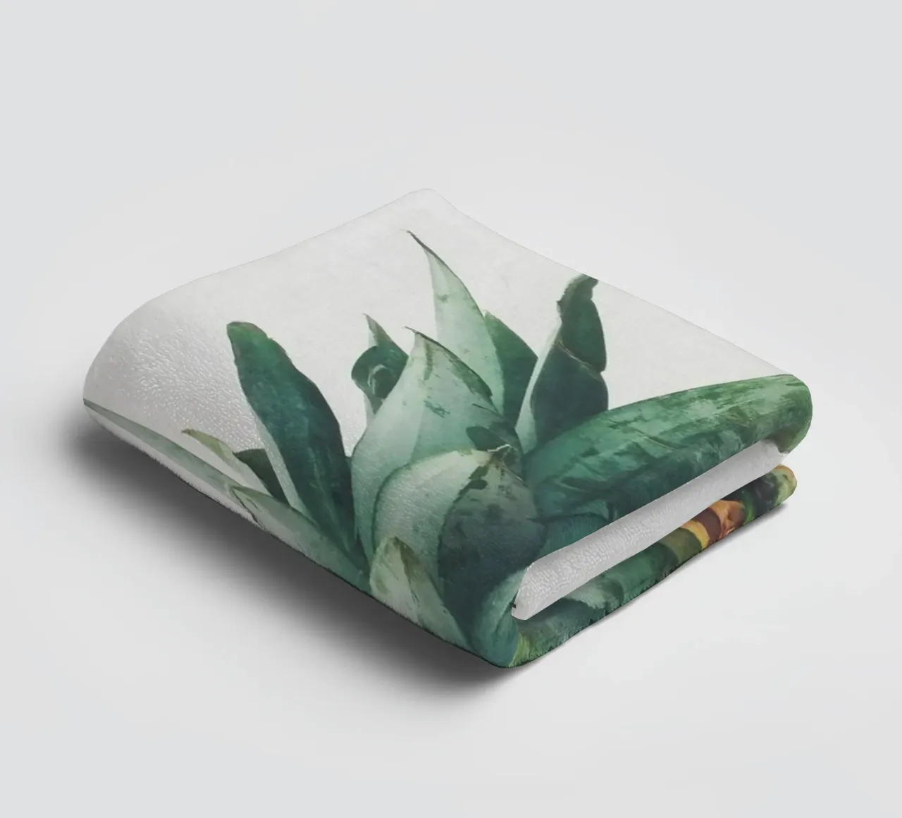 Ananas oben Handtuch von Cassia Beck Photography