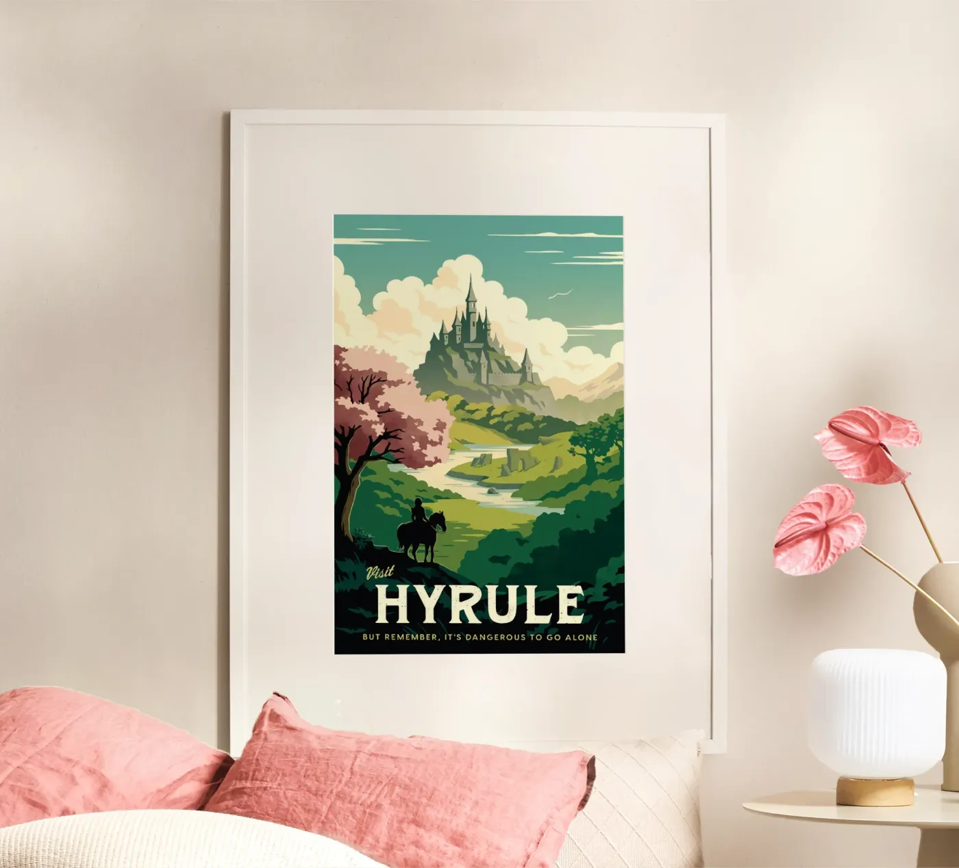 Visit Hyrule poster by Alice Slatera