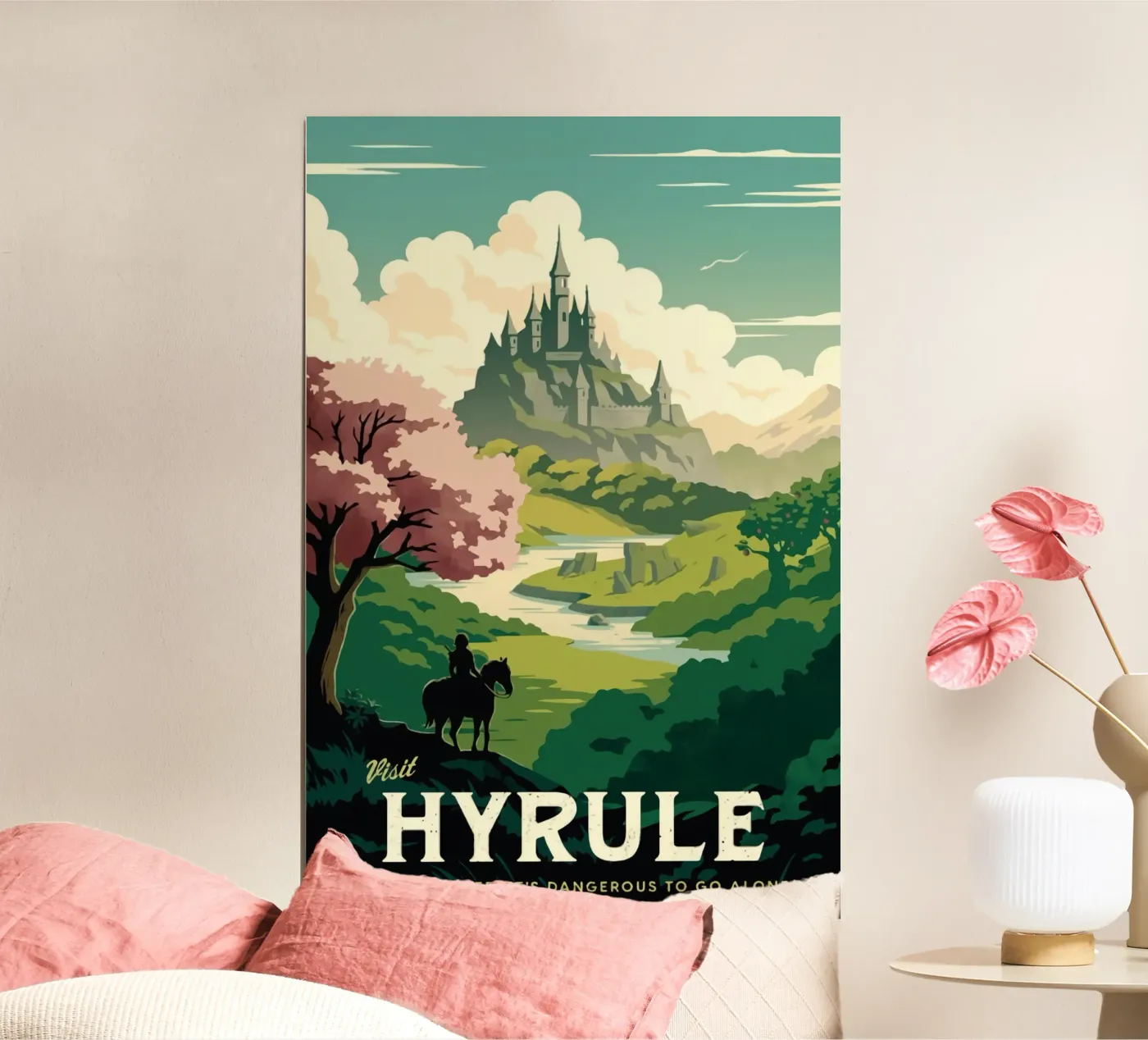 Visit Hyrule poster by Alice Slatera