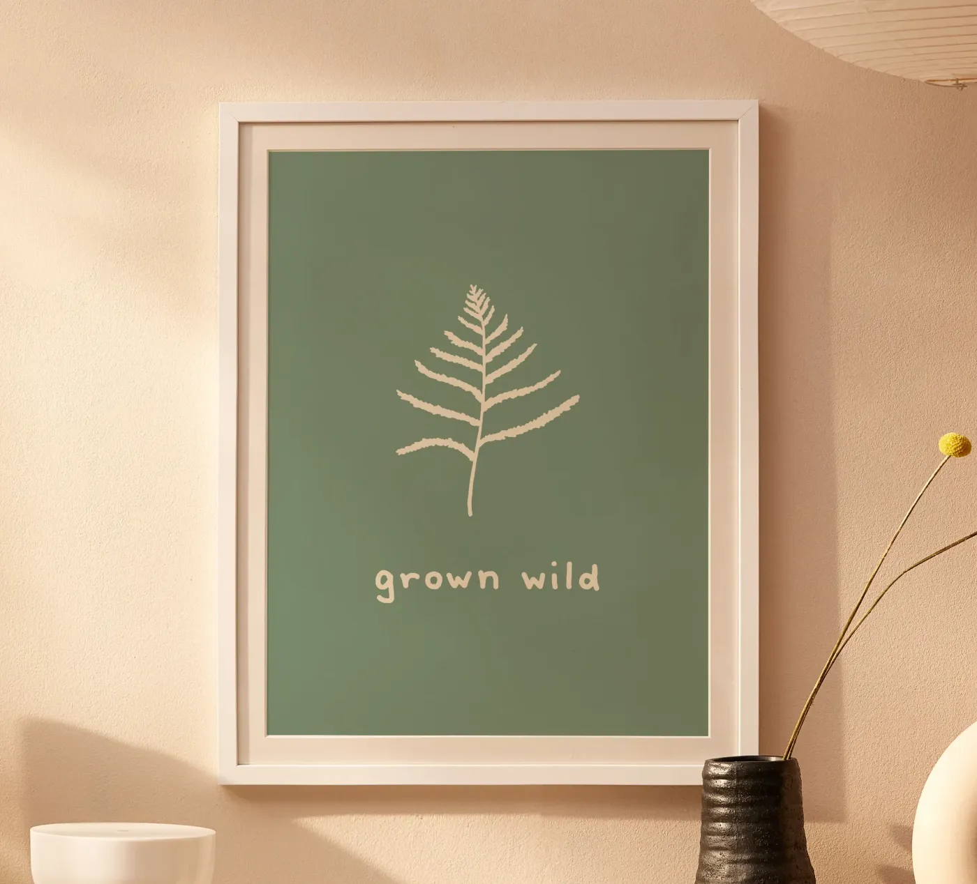 Grown Wild poster da wild & free