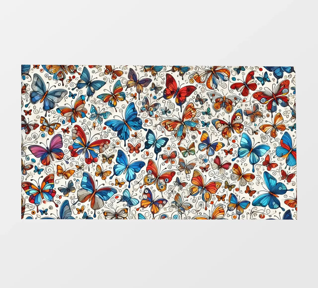 Farfalle telo in pvc da SwenIA design