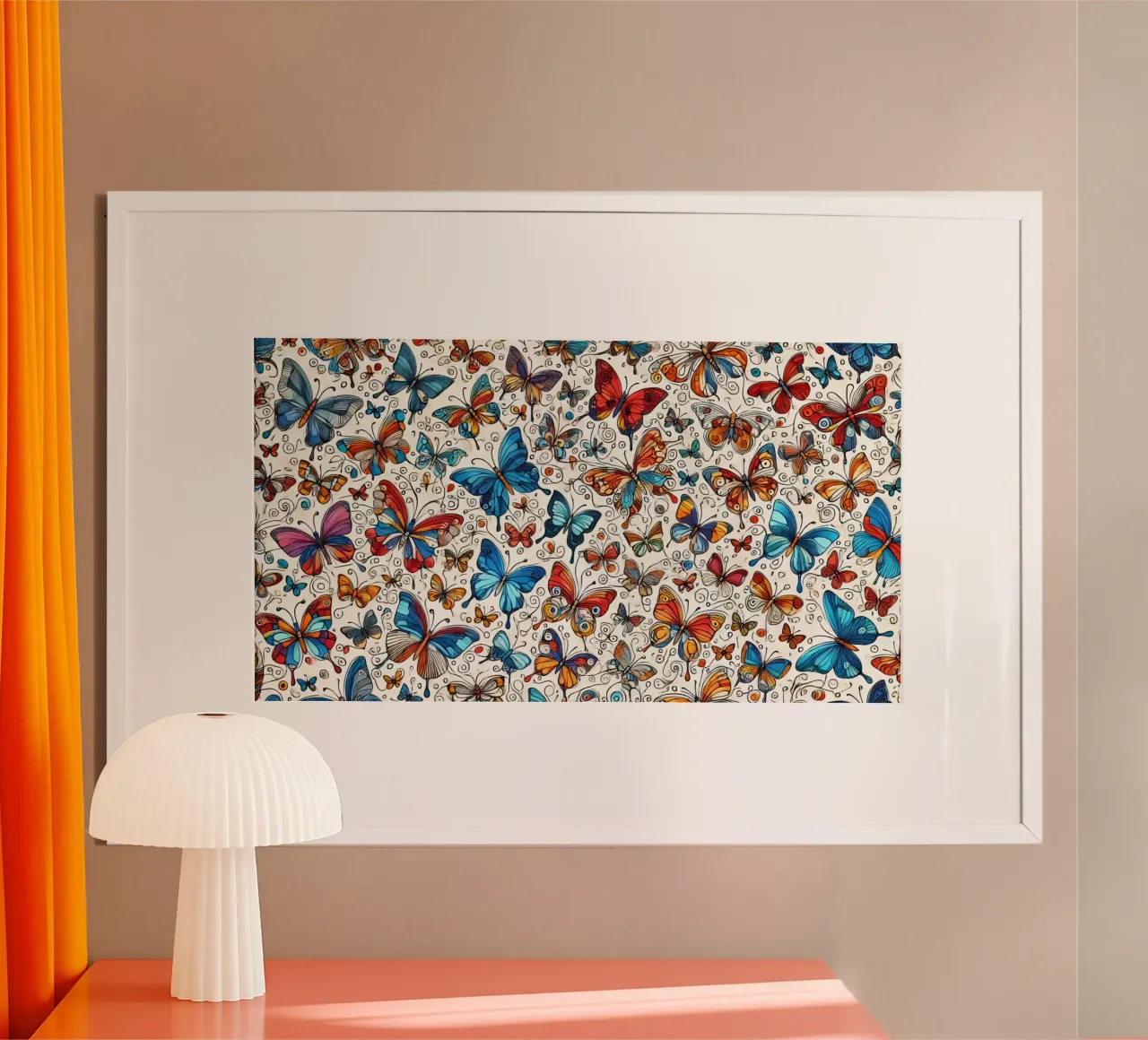 Farfalle poster da SwenIA design