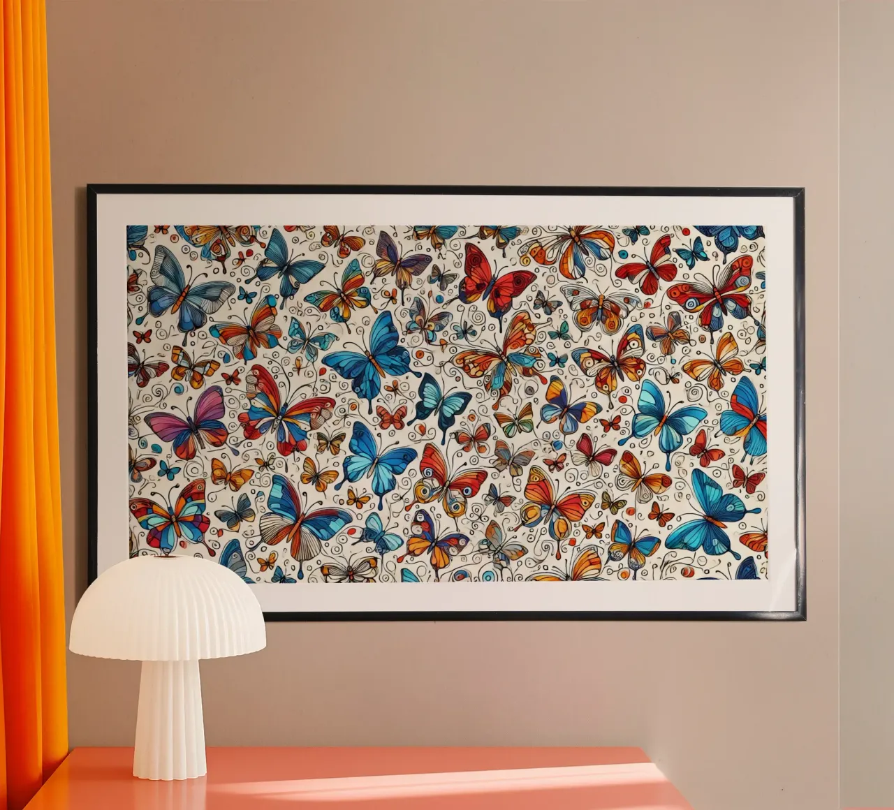 Farfalle poster da SwenIA design
