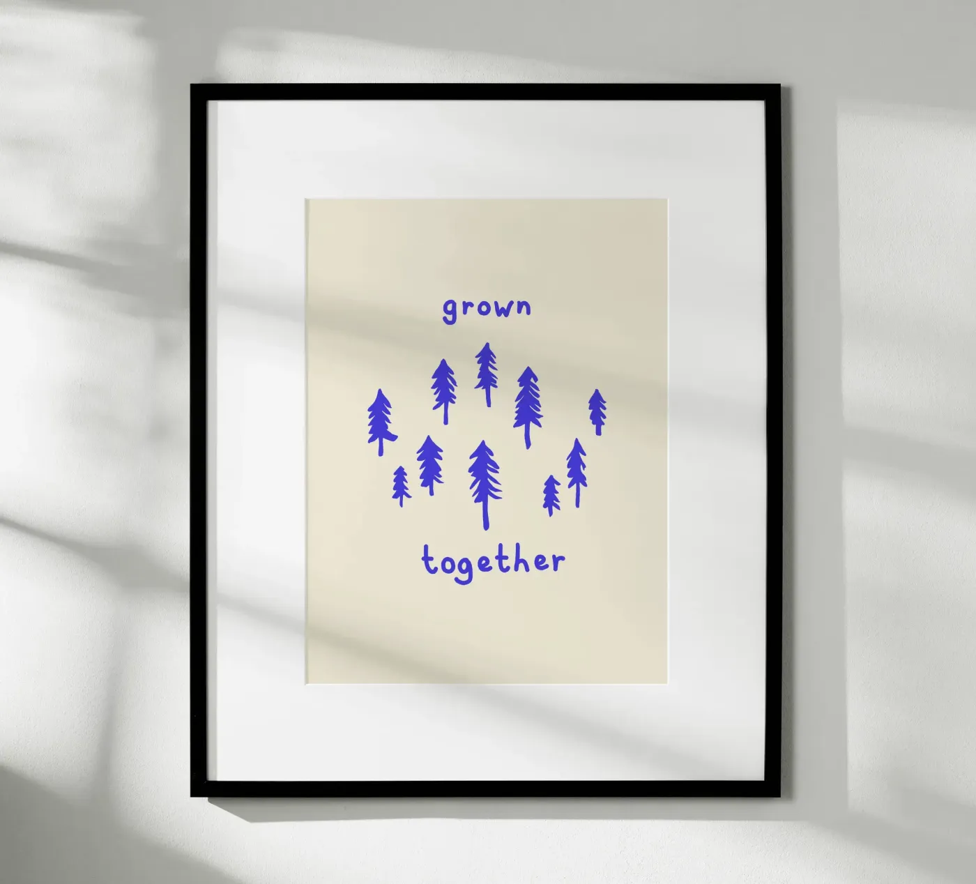 Grown Together poster da wild & free