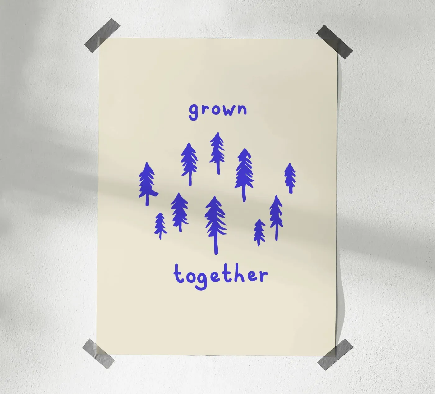 Grown Together poster da wild & free