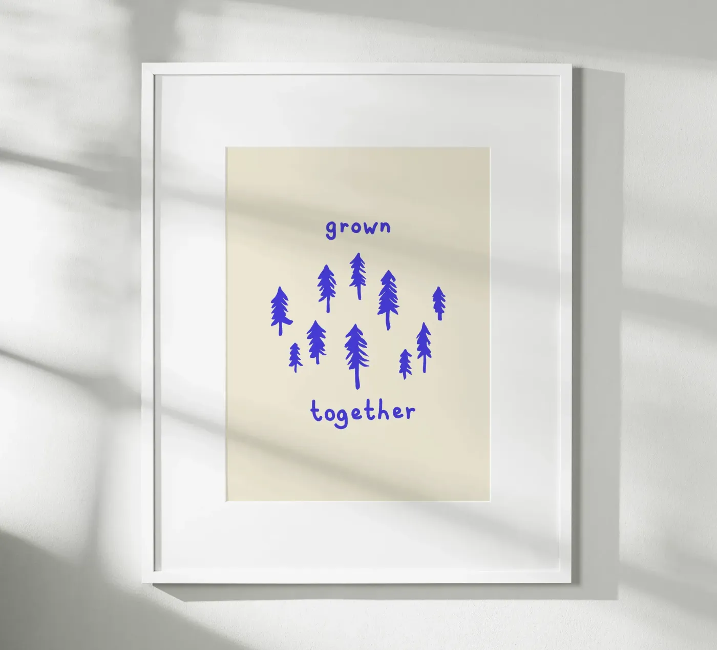 Grown Together poster da wild & free