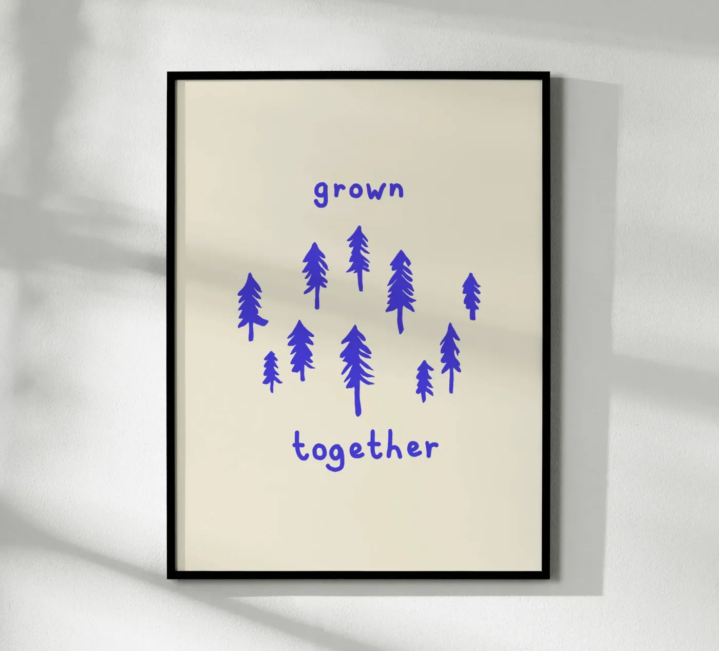 Grown Together poster da wild & free