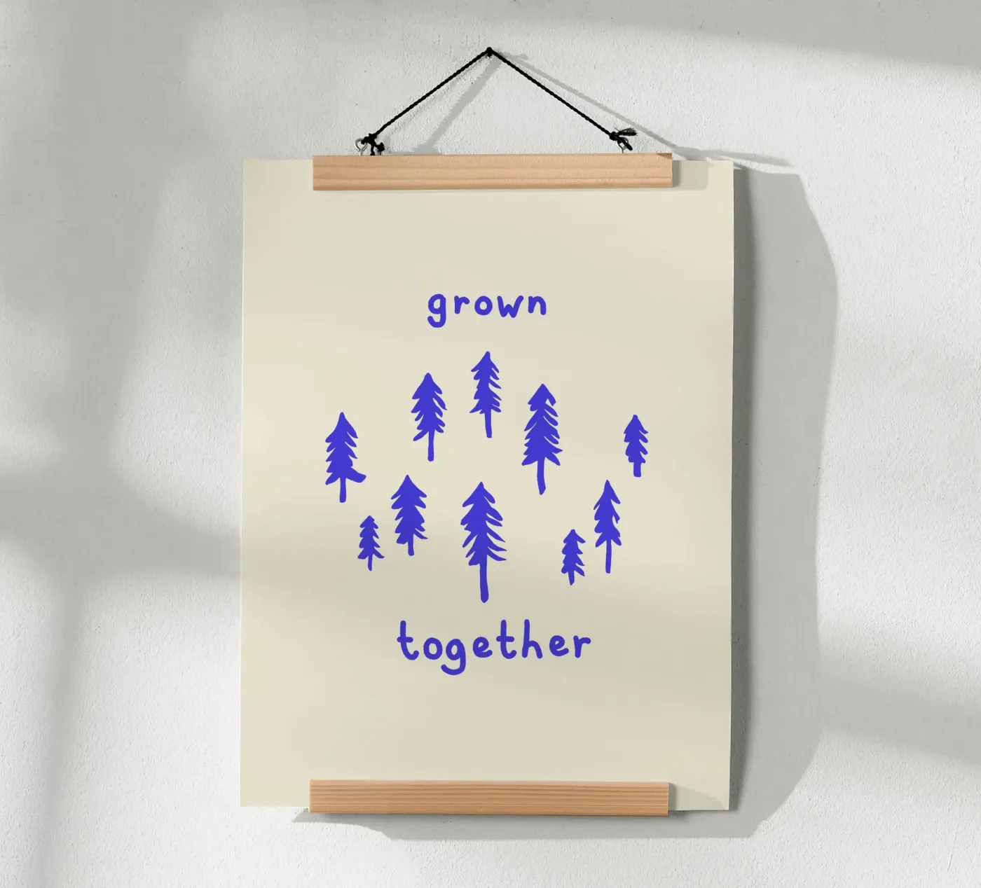 Grown Together poster da wild & free