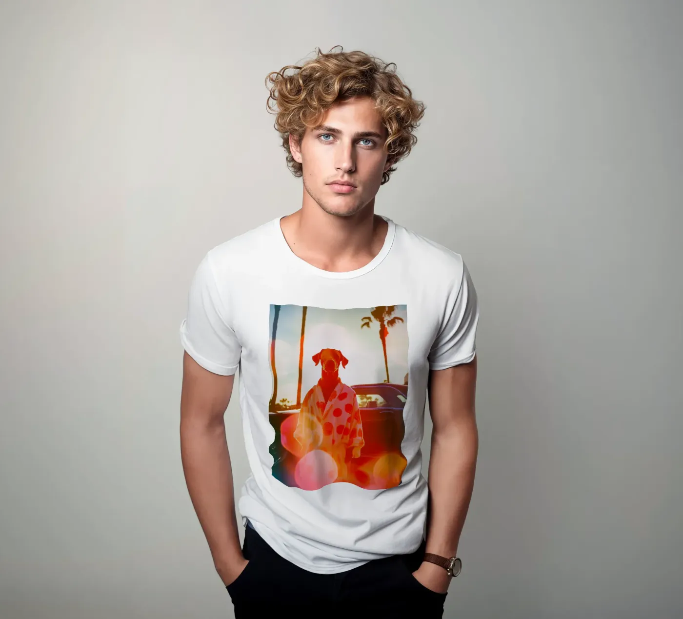 Robert t-shirt da Affiches Chien Originales – Dogland