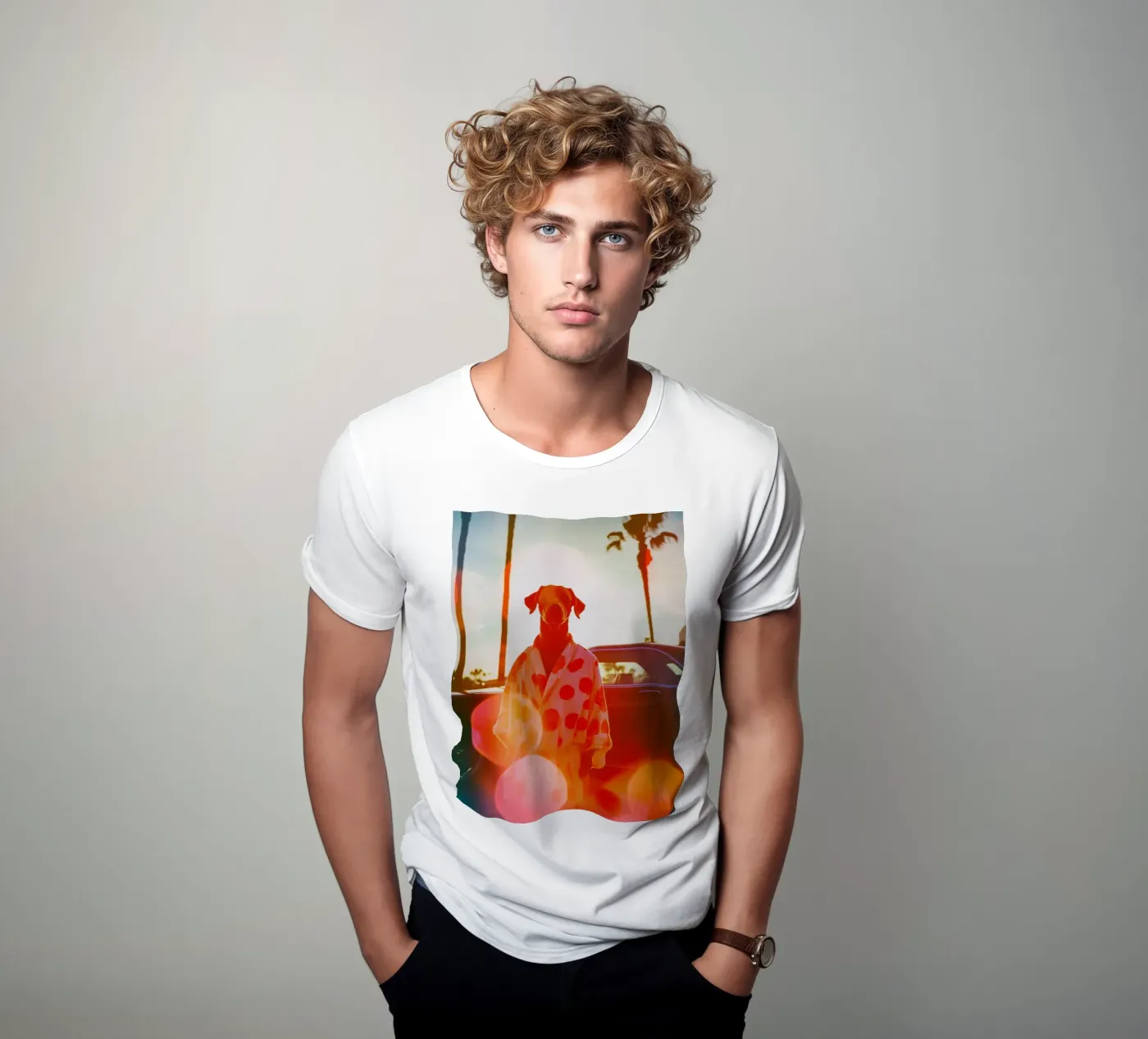 Robert t-shirt da Affiches Chien Originales – Dogland