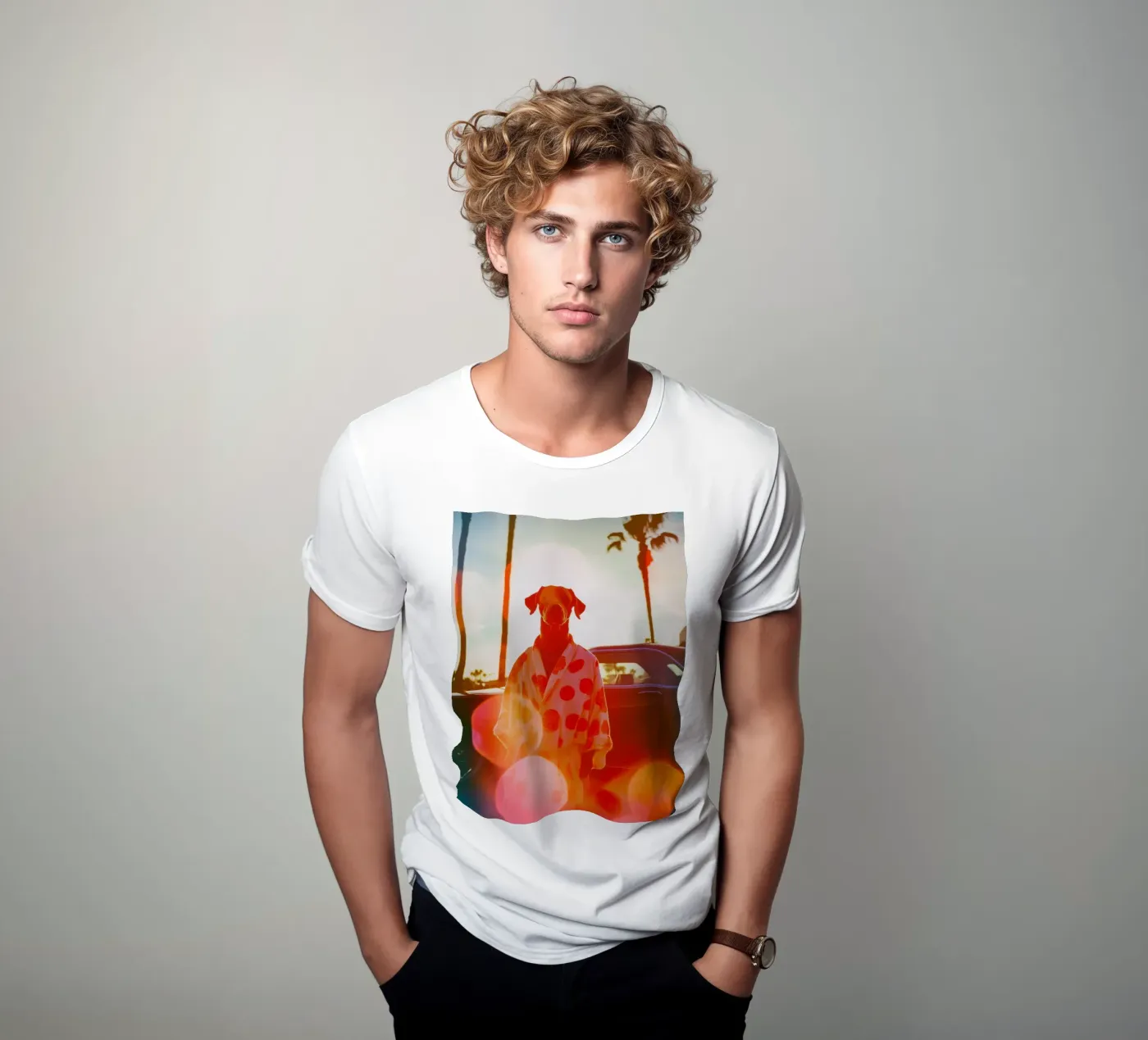 Robert t-shirt da Affiches Chien Originales – Dogland