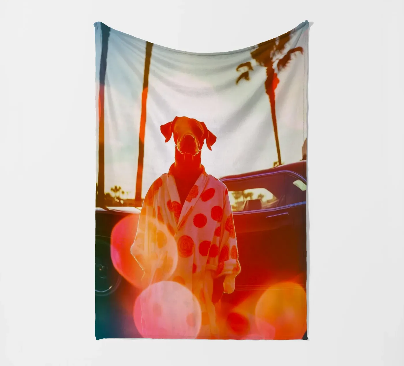 Robert Fleecedecke von Affiches Chien Originales – Dogland