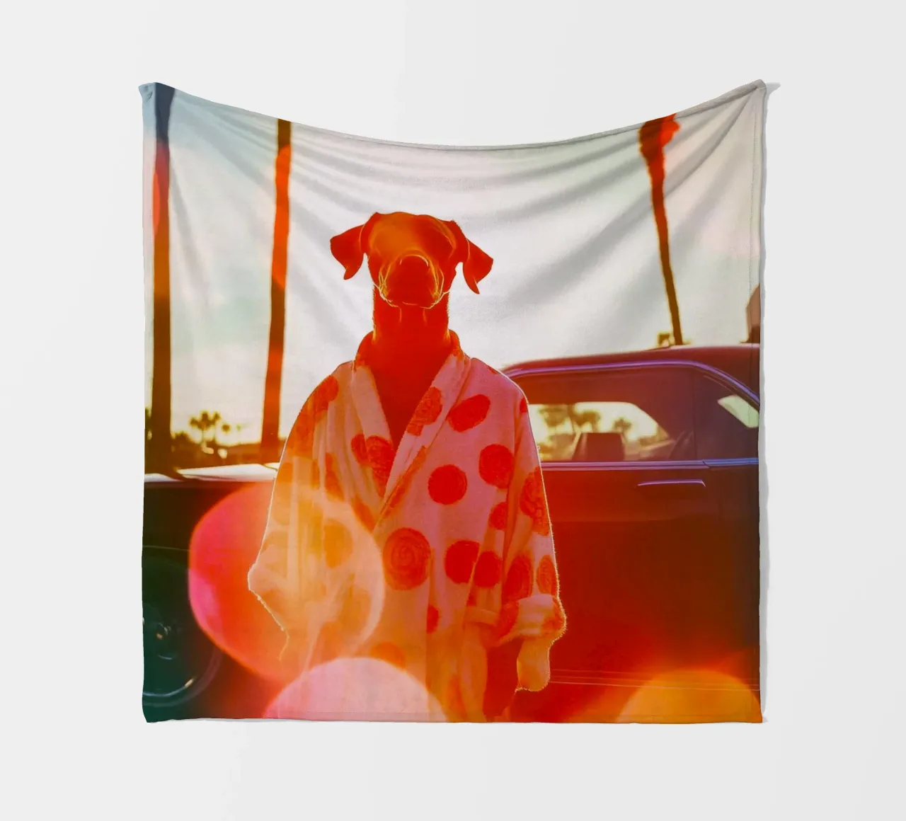 Robert fleecedeken van Affiches Chien Originales – Dogland