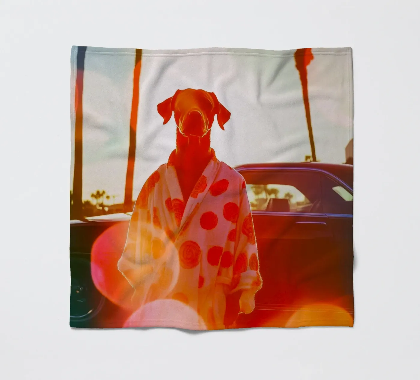 Robert Fleecedecke von Affiches Chien Originales – Dogland