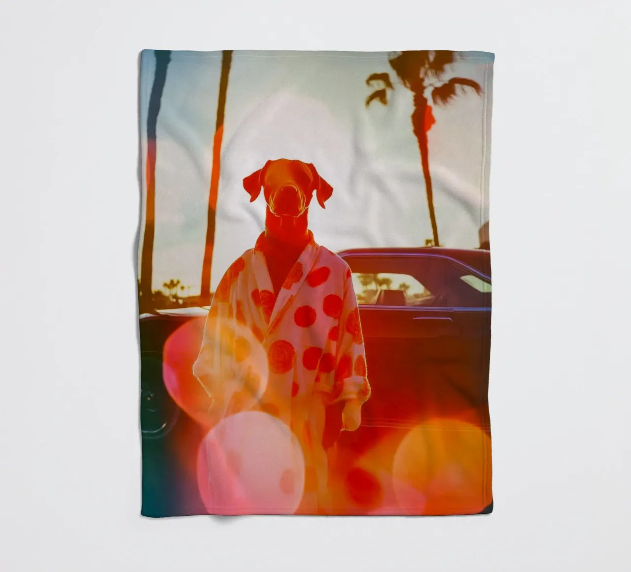 Robert coperta in pile da Affiches Chien Originales – Dogland