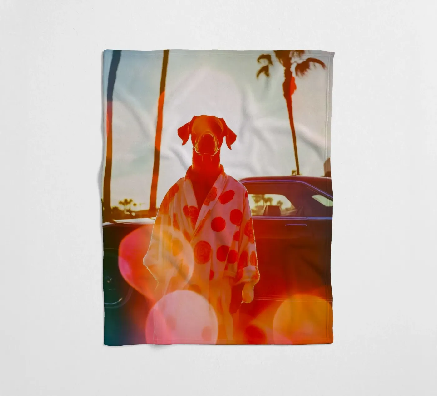 Robert fleecedeken van Affiches Chien Originales – Dogland