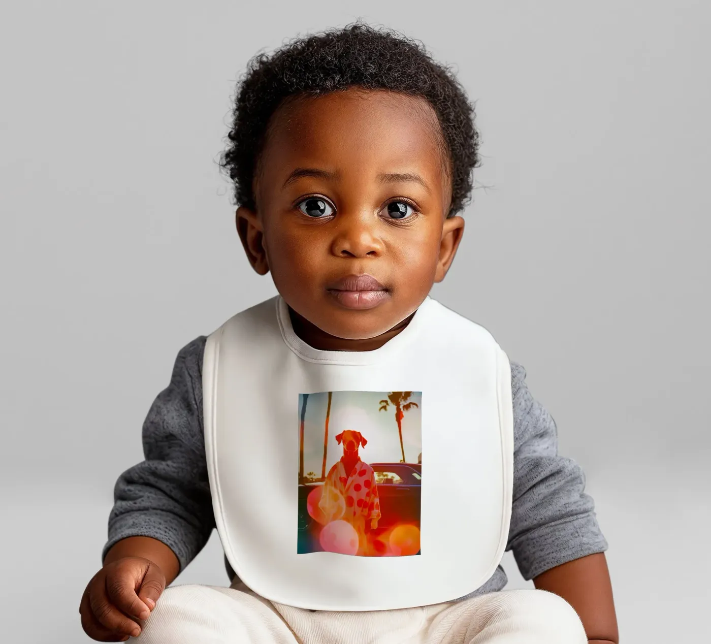 Robert baby slabbetje van Affiches Chien Originales – Dogland