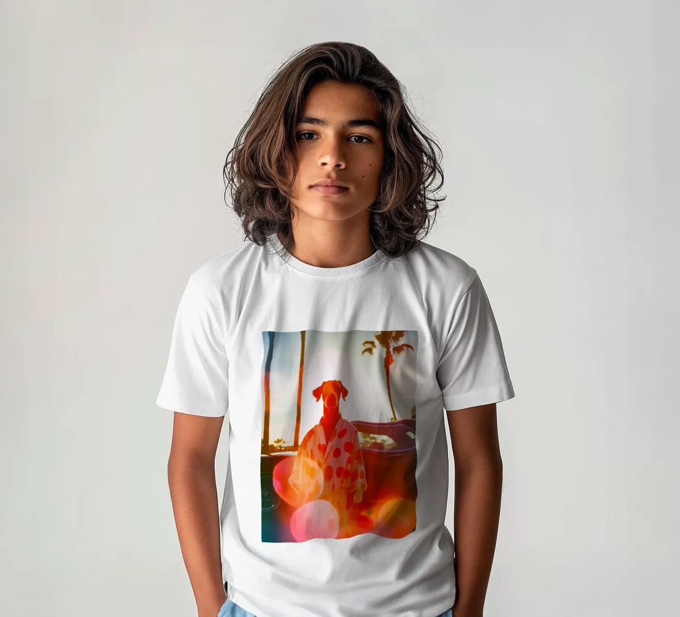 Robert kinder t-shirt van Affiches Chien Originales – Dogland