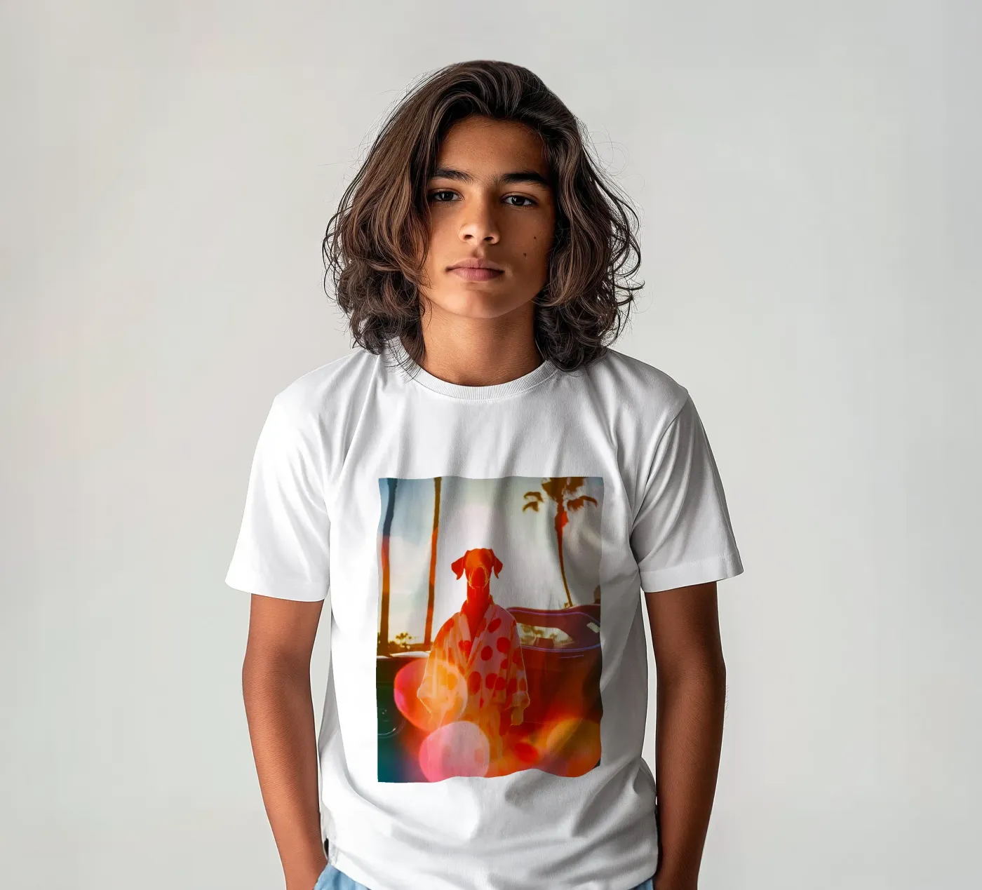 Robert kinder t-shirt van Affiches Chien Originales – Dogland