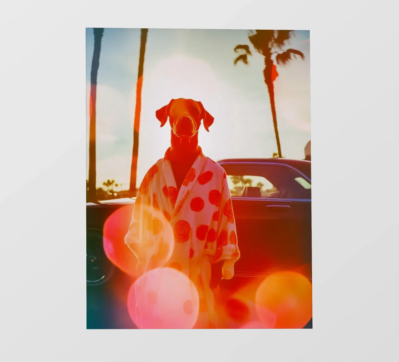 Robert fotobehang van Affiches Chien Originales – Dogland