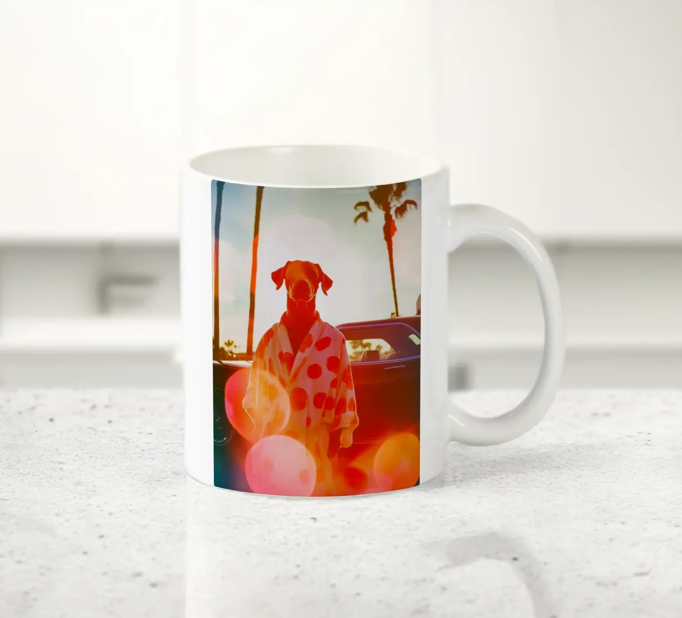 Robert ceramic mug by Affiches Chien Originales – Dogland