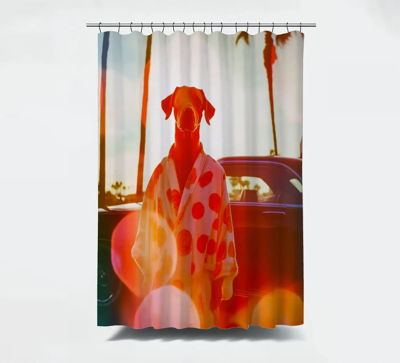 Robert Duschvorhang von Affiches Chien Originales – Dogland