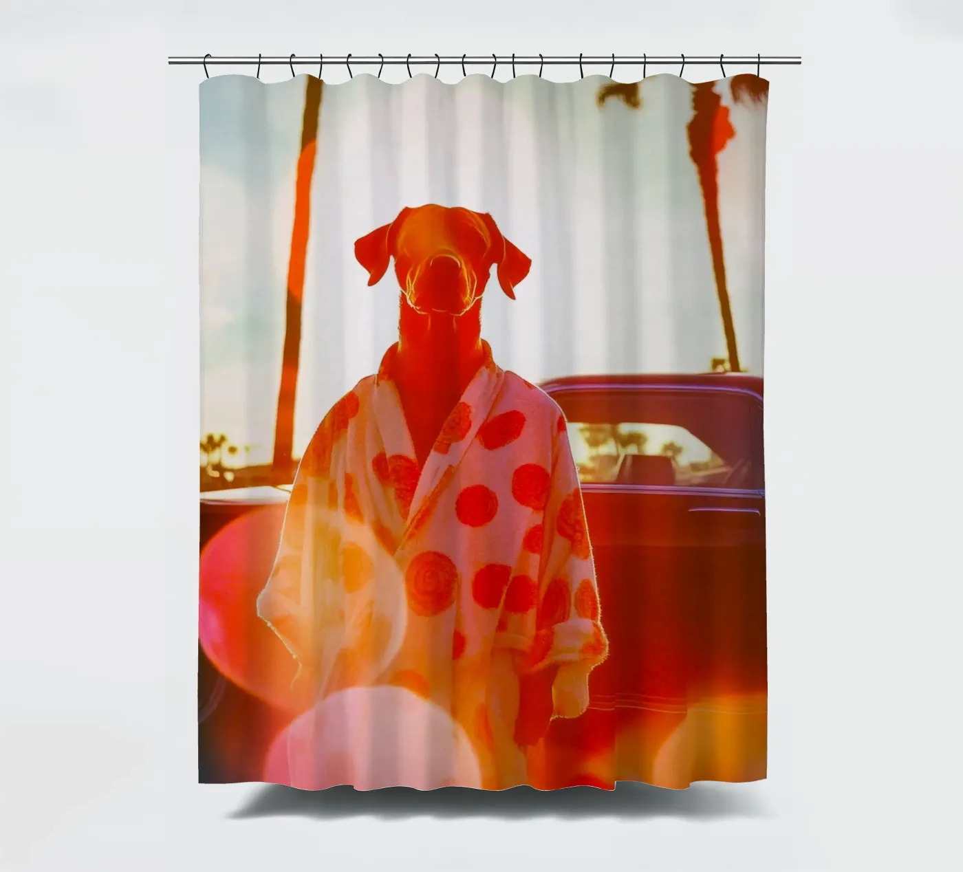 Robert Duschvorhang von Affiches Chien Originales – Dogland