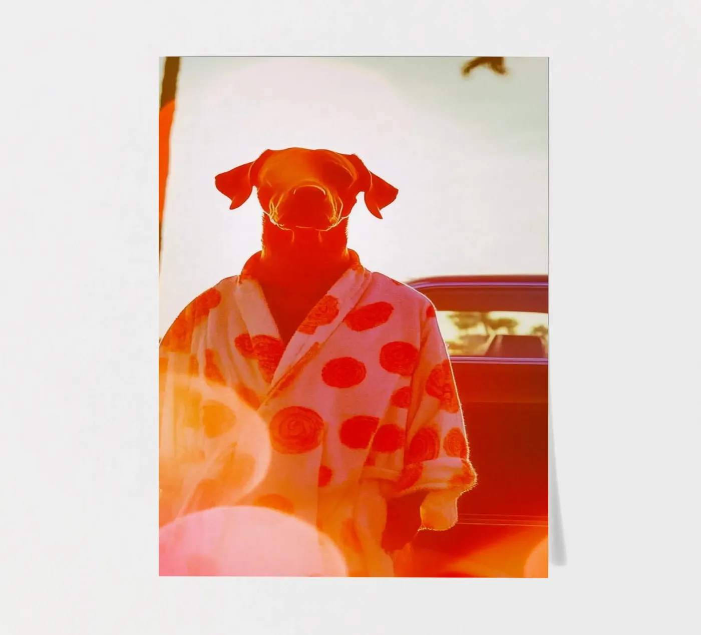 Robert stickervel van Affiches Chien Originales – Dogland