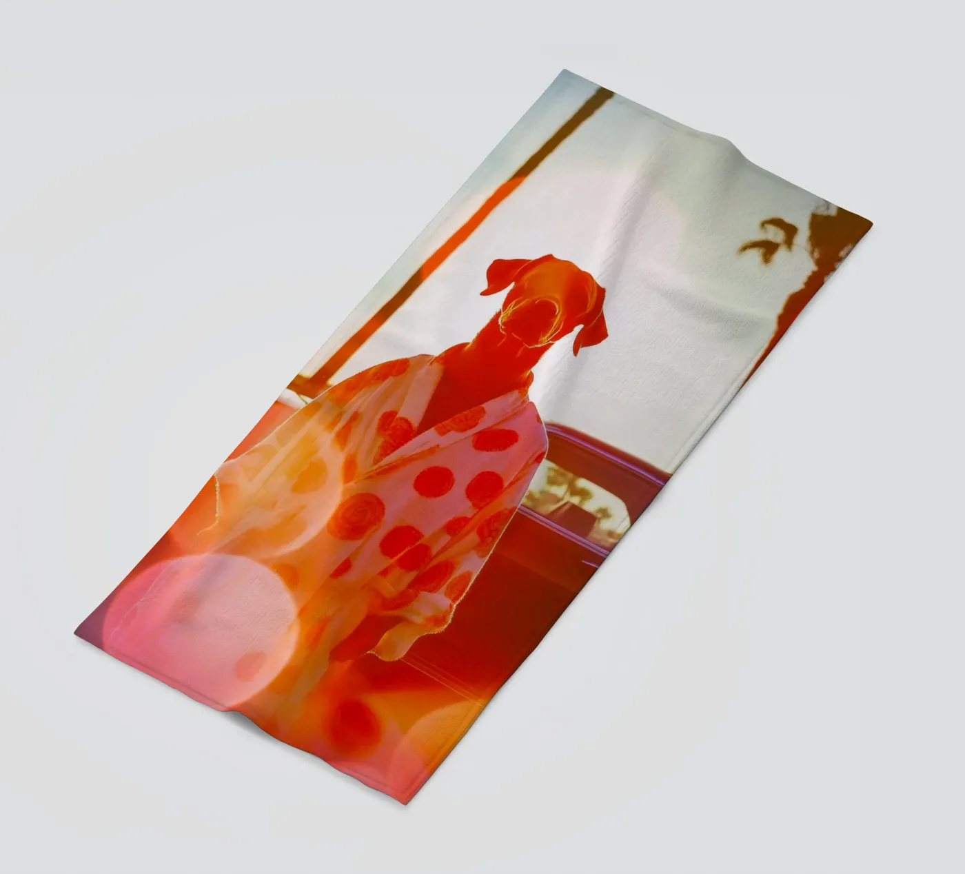 Robert strandhanddoek van Affiches Chien Originales – Dogland