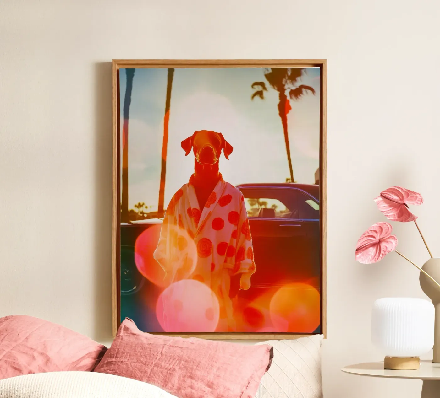 Robert canvas van Affiches Chien Originales – Dogland