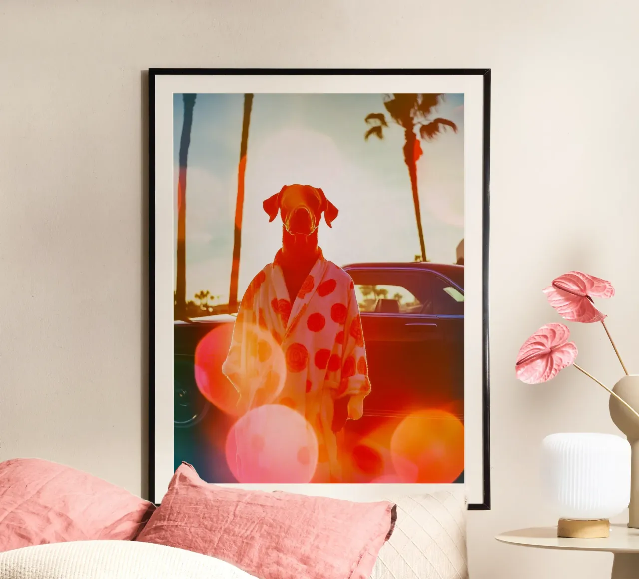 Robert poster by Affiches Chien Originales – Dogland