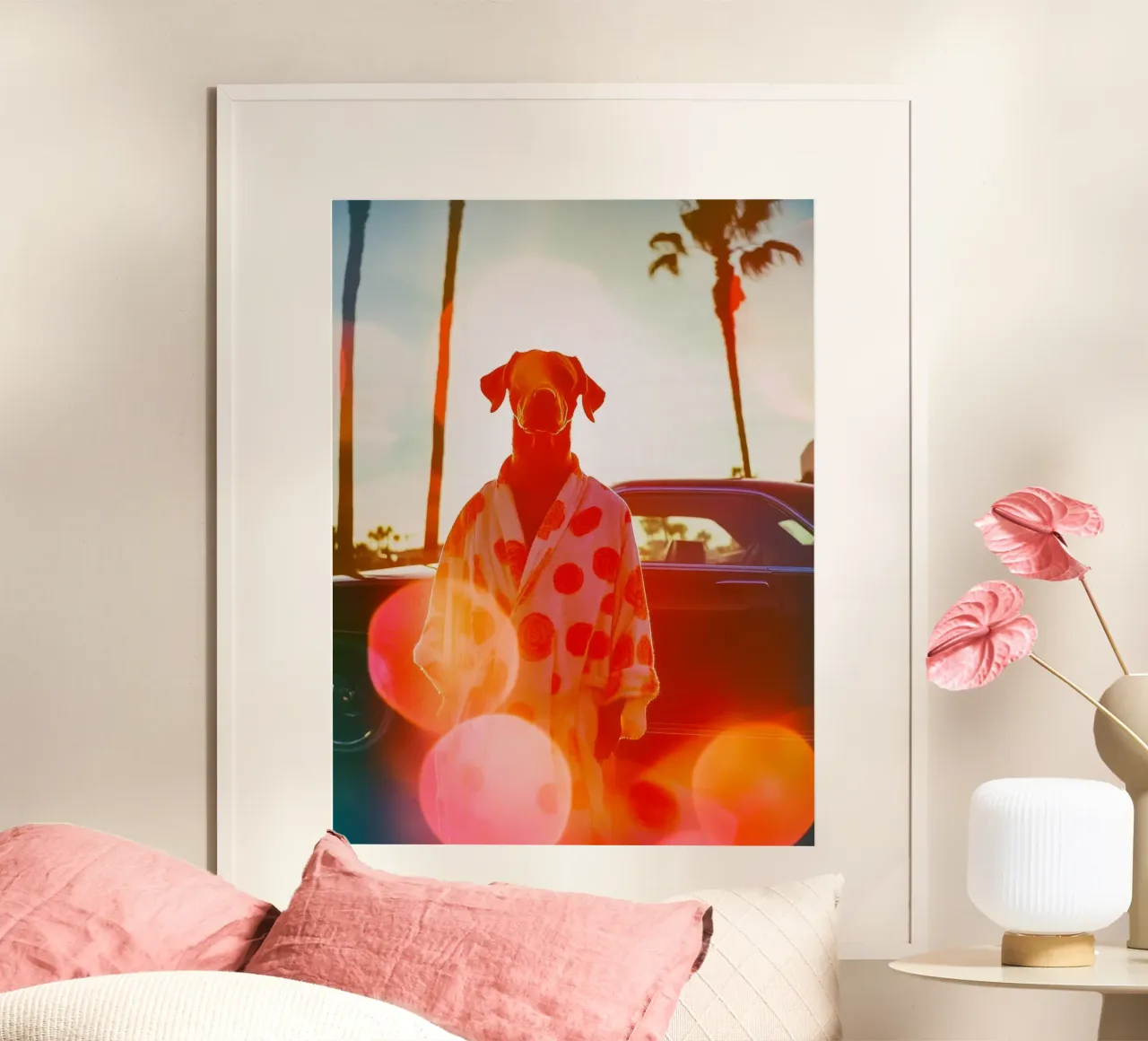 Robert poster by Affiches Chien Originales – Dogland