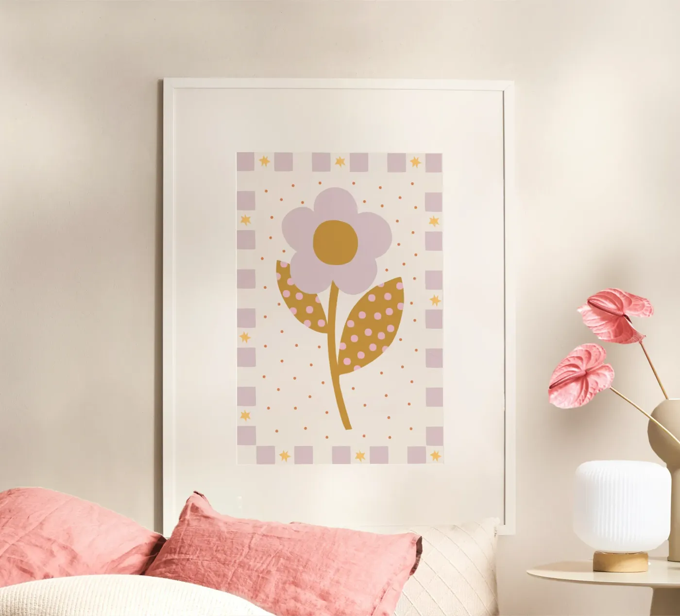 Daisy Bloom poster by Menina Lisboa