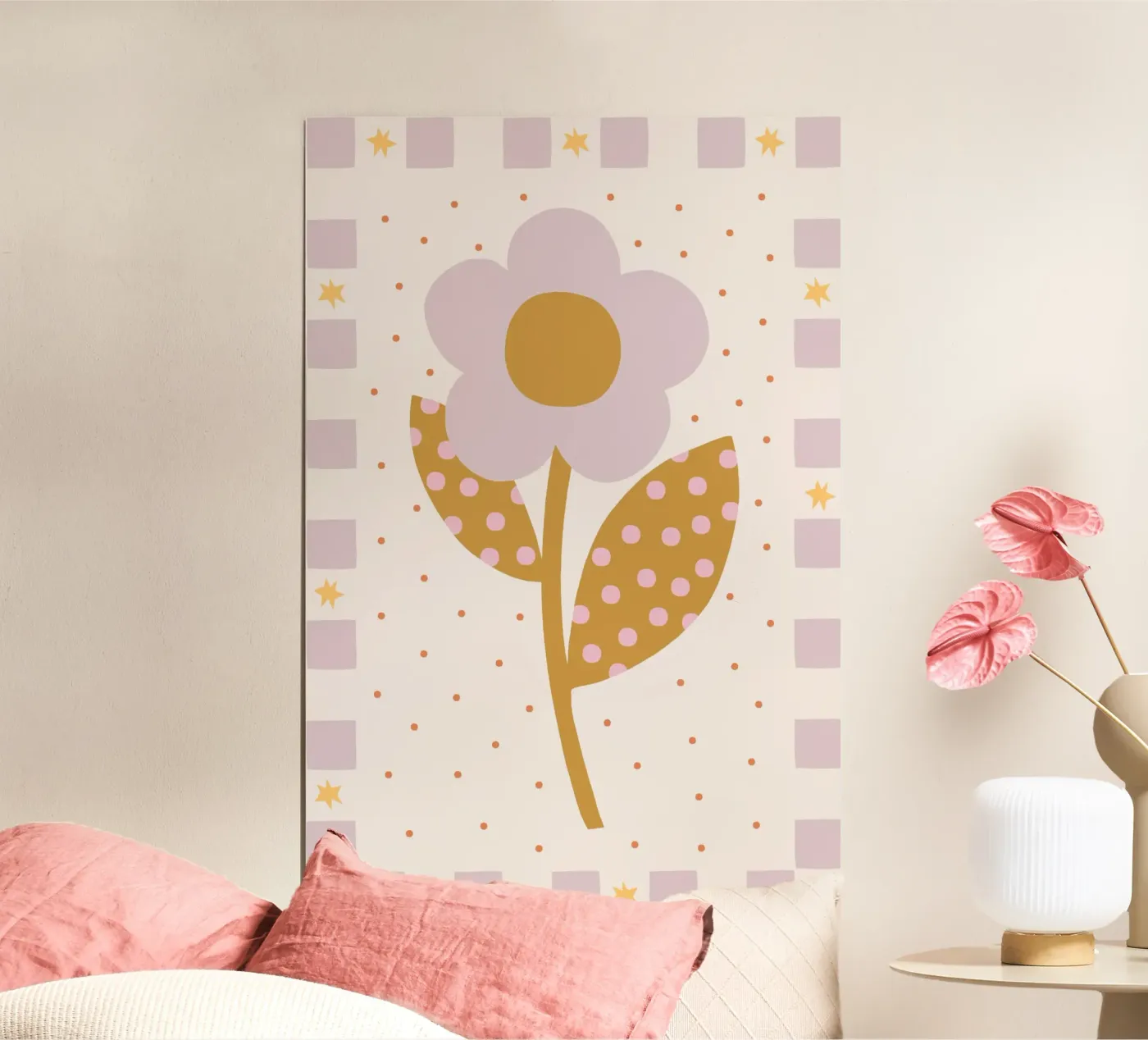 Daisy Bloom poster by Menina Lisboa