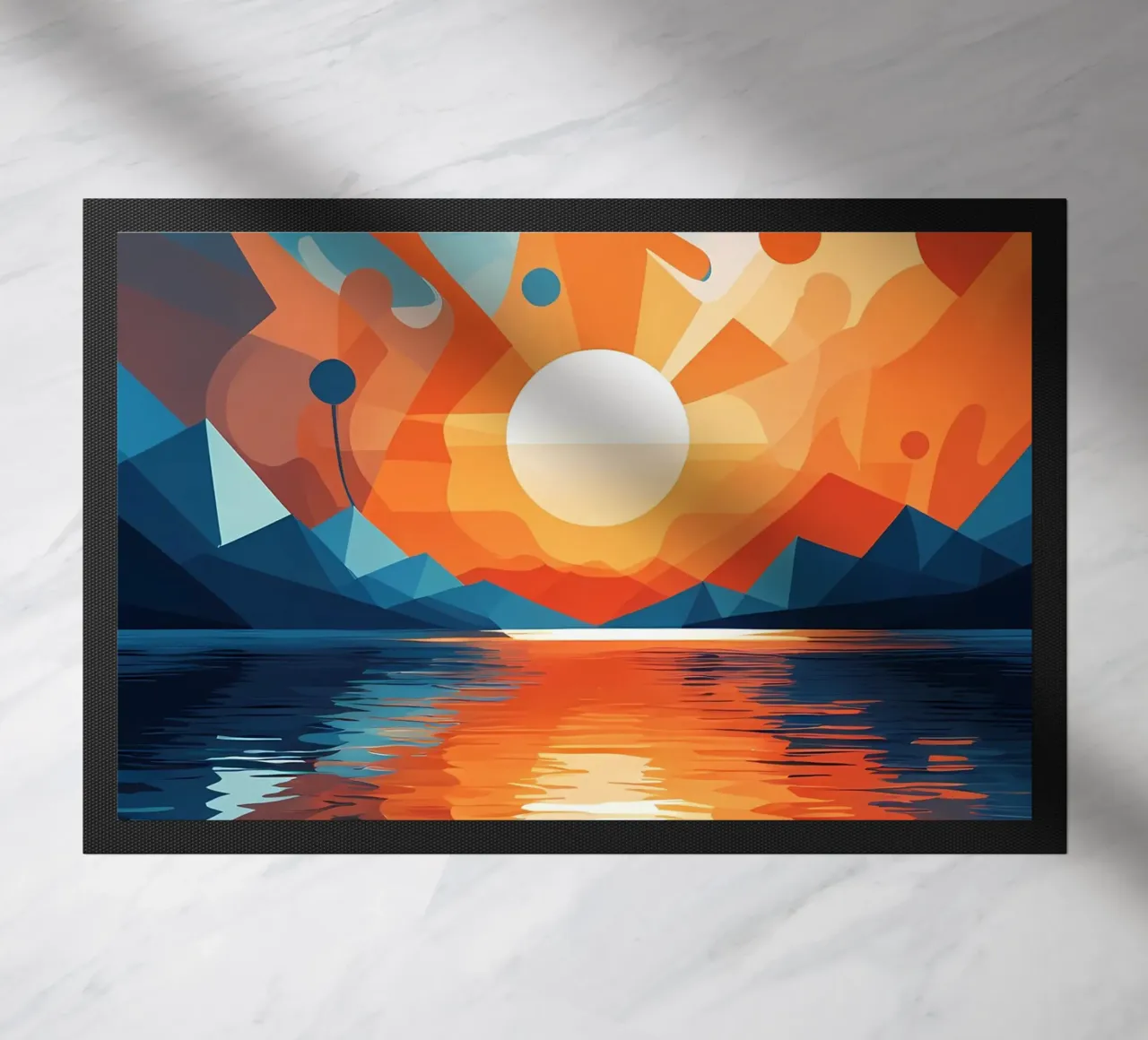 Sunset Serenity doormat by Artistic-shop