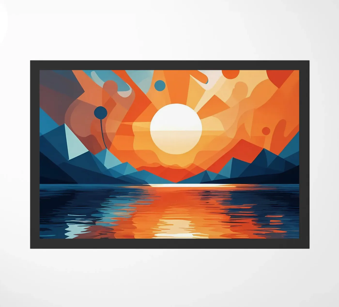Sunset Serenity paillasson de Artistic-shop