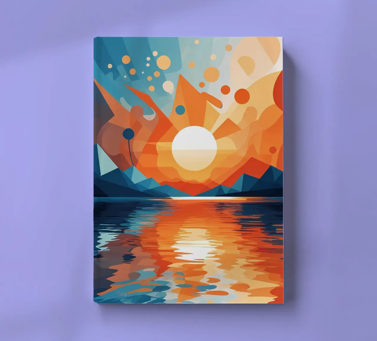 Sunset Serenity notebook by Artistic-shop