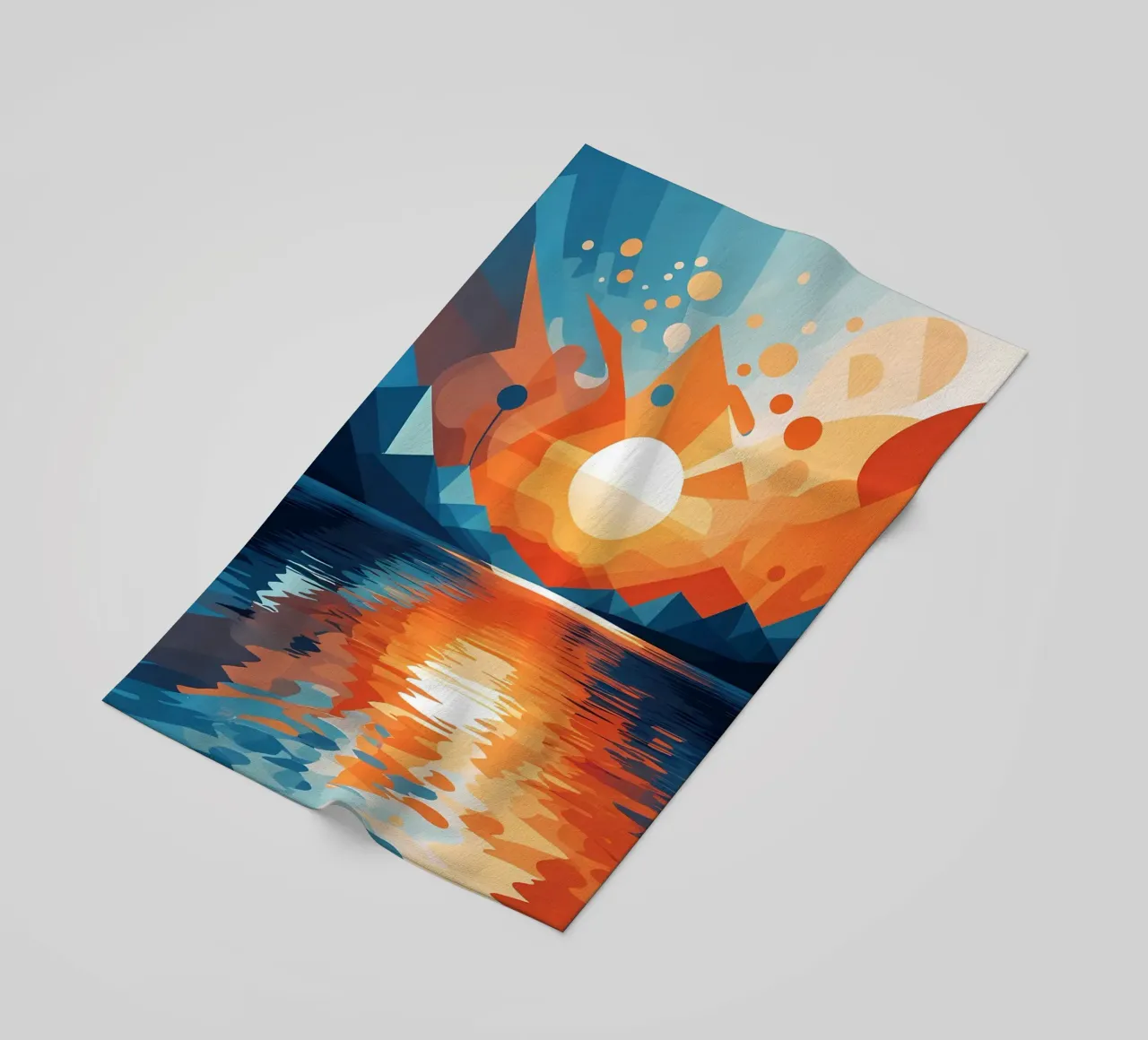 Serenità al tramonto telo mare da Artistic-shop